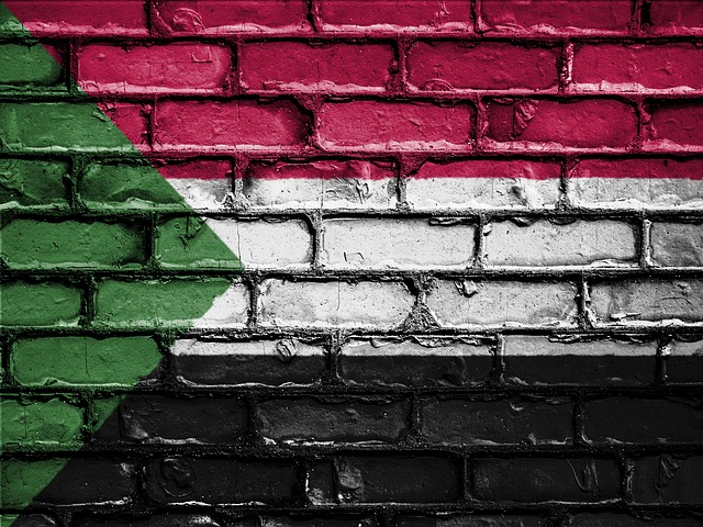 Pixabay, Sudan, flag, wall
